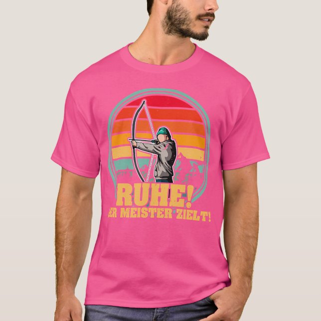 Camiseta Tiro Esportivo com Arco de Arco (Frente)