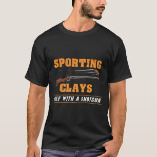 Camiseta Tiro Esportivo - Golfe Com Espingarda - Alvo de Ar