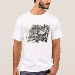 Camiseta Tiro-para fora antes da igreja do St. Roch em