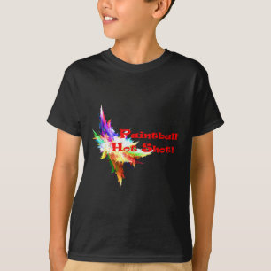 Camiseta Tiro quente do Paintball!