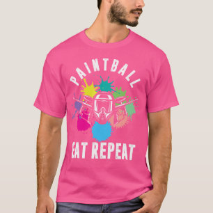 Camiseta Tiro Repeticionário de Paintball Airsoft Sleep