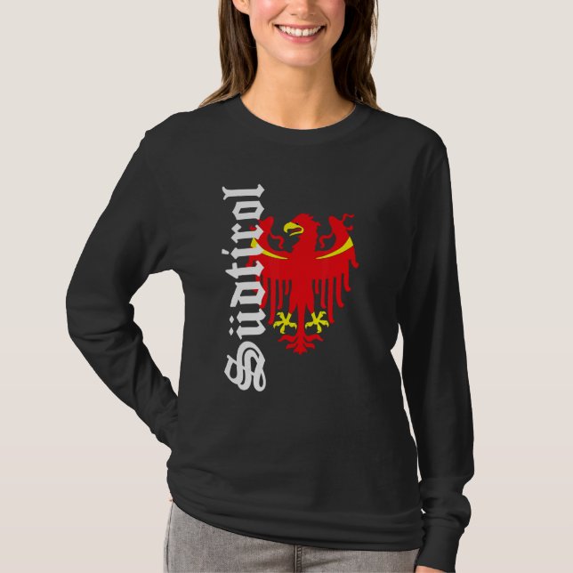 Camiseta Tirol Do Sul Com Casaco De Armas (Frente)