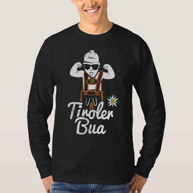 Camiseta Tiroler Bua Tirol Cooler Lausbua Leather Trousers (Frente)