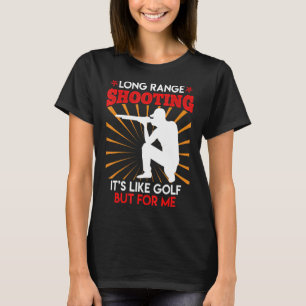Camiseta Tiros De Longo Alcance São Como O Golf Sports Shoo