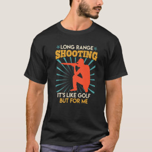 Camiseta Tiros De Longo Alcance São Como O Golf Sports Shoo