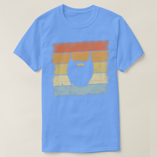 Camiseta Tirt Clássico com Design de Barba (Frente do Design)