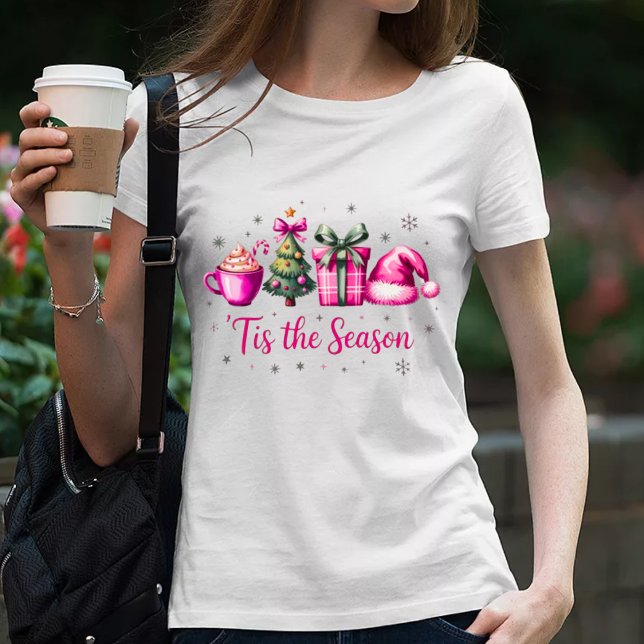Camiseta Tis The Season Christmas T-Shirt (Criador carregado)