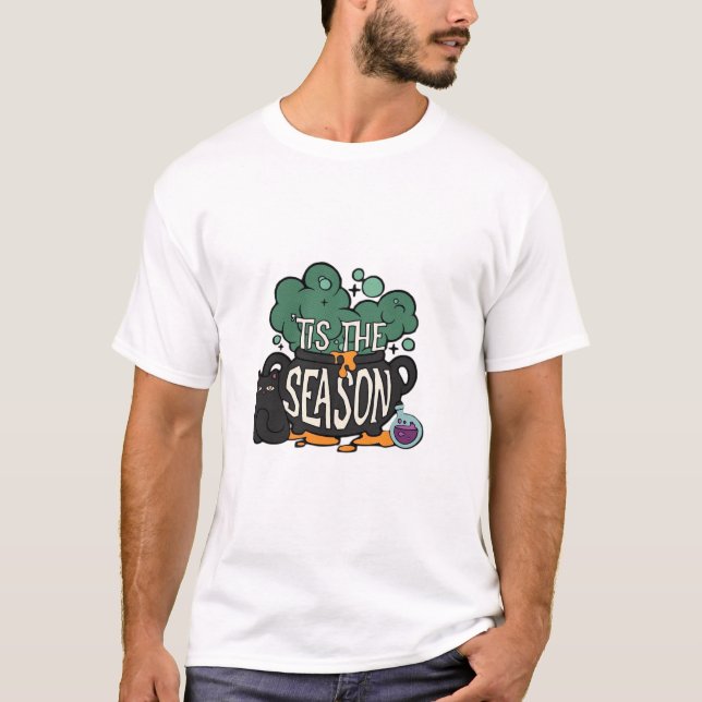 Camiseta Tis The Season Classic Minimal Simple (Frente)