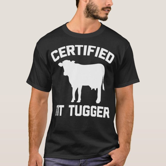 Camiseta Tit Tugger Certificado - Fazenda Engraçada Para Fe (Frente)