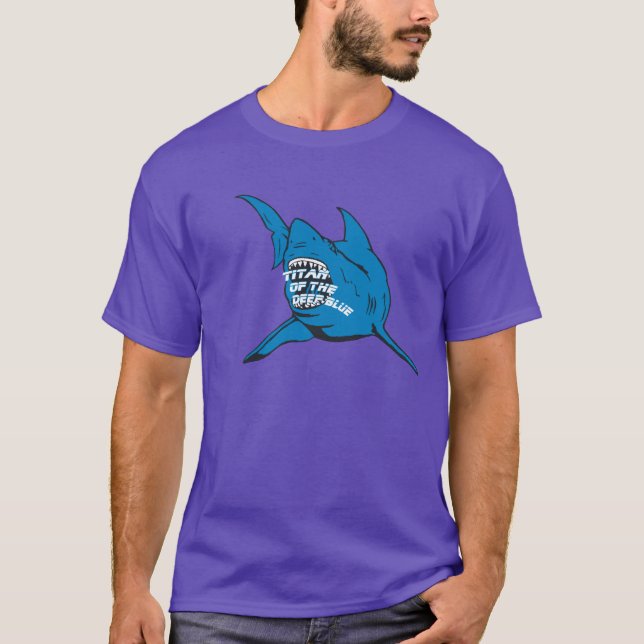 Camiseta Titã do Azul Profundo (Frente)