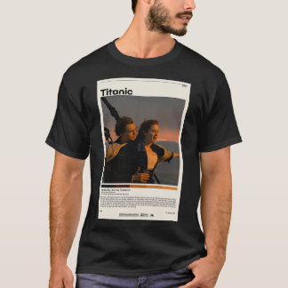 Camiseta Titanic Movie Poster Print Poster