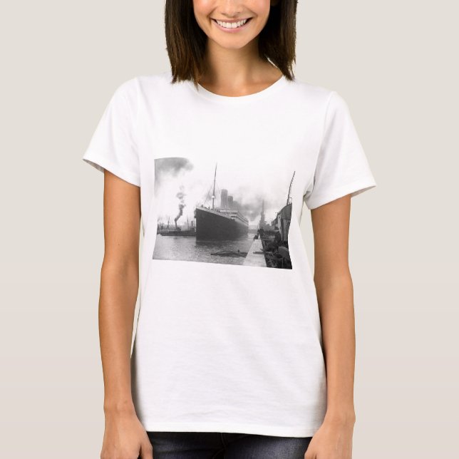 Camiseta Titanic nas docas de Southampton (Frente)