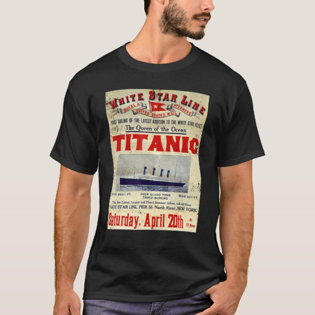 Camiseta Titanic Titanic Sinking Titanic Titanic (Frente)