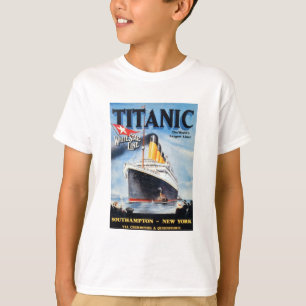 Camiseta Titanic White Star Line - Maior Transatlântico do