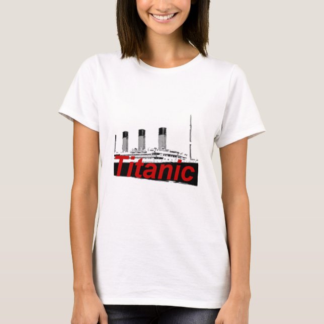 Camiseta Titânico (Frente)