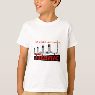 Camiseta Titânico: 100 anos subaquático