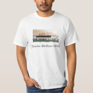 Camiseta Titânico-Belfast 1912