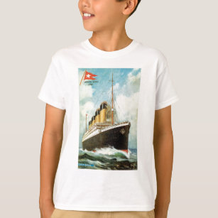 Camiseta Titânico no mar caçoa T
