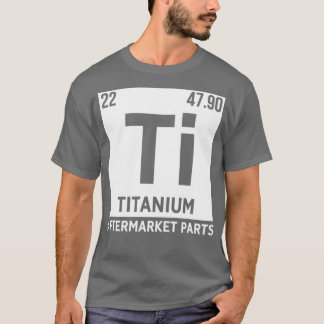 Camiseta Titanium Partes De Mercado Ti Elemento Surger