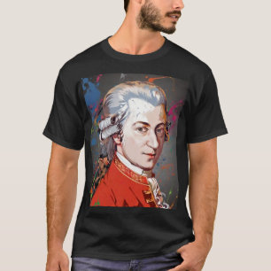 Camiseta Titãs da Música: Mozart