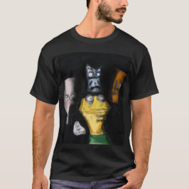 Camiseta Títeres no escuro (Arte de títeres de Erica Crooks