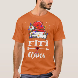 Camiseta Titi Claus Christmas Light Pajama Family Matching