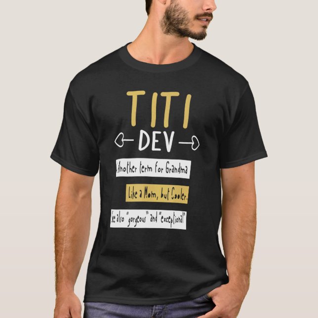 Camiseta Titi Definition My Favorite Nana 1 (Frente)
