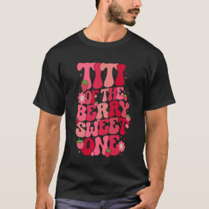 Camiseta Titi Do Berry Sweet One Strawberry First Birth