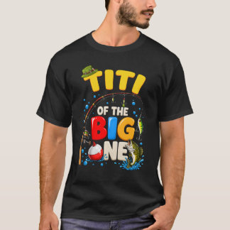 Camiseta Titi Do Grande Peixe De Aniversário Menino Família
