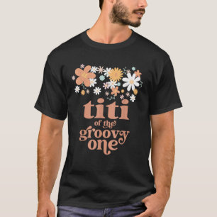 Camiseta Titi primeiro aniversario Groovy One First Bday Fa