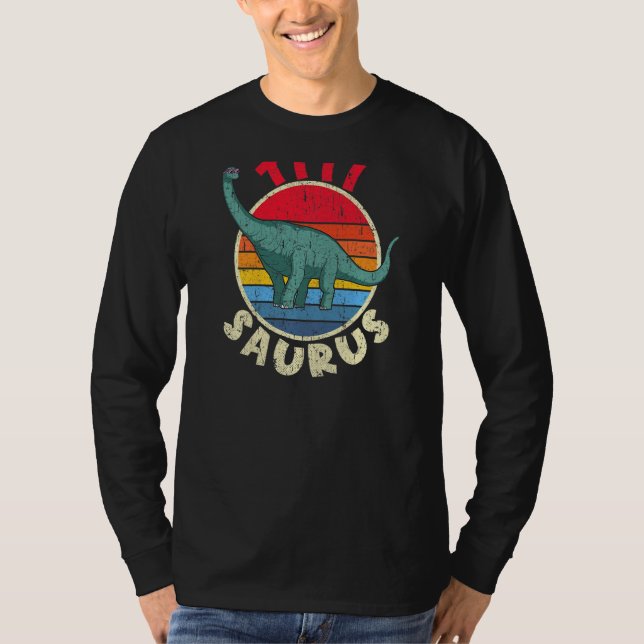 Camiseta Titi Saurus I Brachiosaurus Diplodocumentus I Mães (Frente)