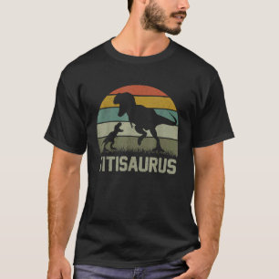 Camiseta Titi Saurus Rex Dinosaur TitiSaurus Matchin