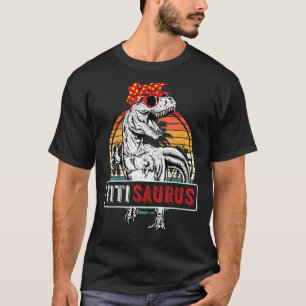 Camiseta Titisaurus Rex Dinosaur Family Titi Saurus Mães