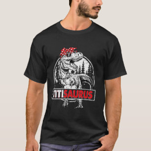 Camiseta Titisaurus T rex Dinossaur Titi Saurus Dia da Mãe