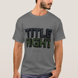 Camiseta Title Fight Floral Green funny family girl