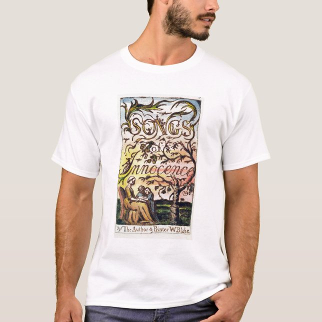 Camiseta Titlepage 'das canções da inocência e de Experien (Frente)