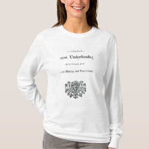 Camiseta Titlepage 'de ensaios filosóficos