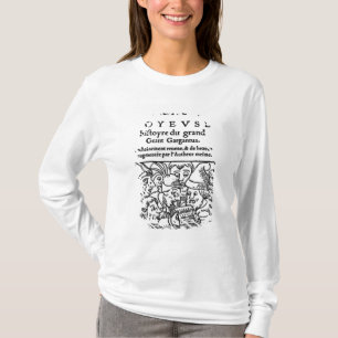 Camiseta Titlepage de "Gargantua" por Francois Rabelais