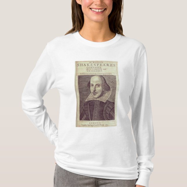 Camiseta Titlepage 'do Sr. William Shakespeares (Frente)
