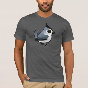 Camiseta Titmouse Preto-com crista