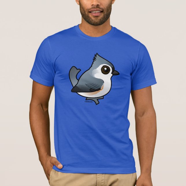 Camiseta Titmouse tufado (Frente)