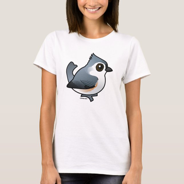 Camiseta Titmouse tufado (Frente)