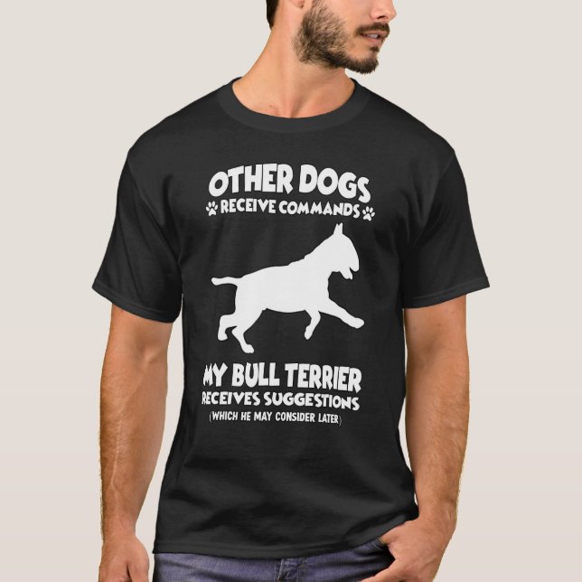 Camiseta Titular da Bull, Terrier Dog (Frente)