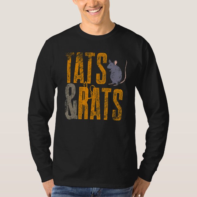 Camiseta Titular De Aveia De Ratos E Ratos (Frente)