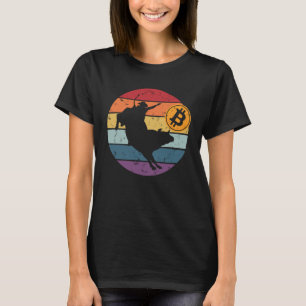 Camiseta Titular do comerciante da Tendência de Crepto de B
