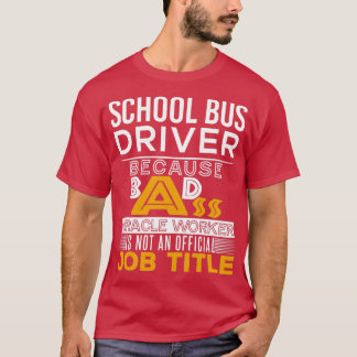 Camiseta Título 2 do Maquinista de Ônibus Escolar
