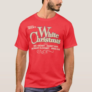 Camiseta Título clássico de Natal branco 1954