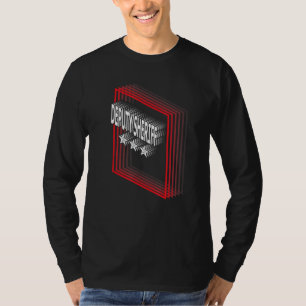 Camiseta Título de Cargo de Delegado Adjunto Apreciação Ret