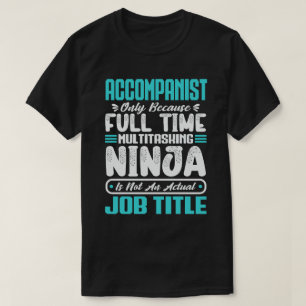 Camiseta Título de Emprego de Acompanhante - Instrumentista