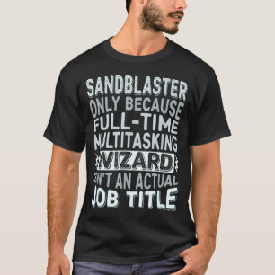 Camiseta Título de Emprego de Feiticeiro - Cotação Divertid